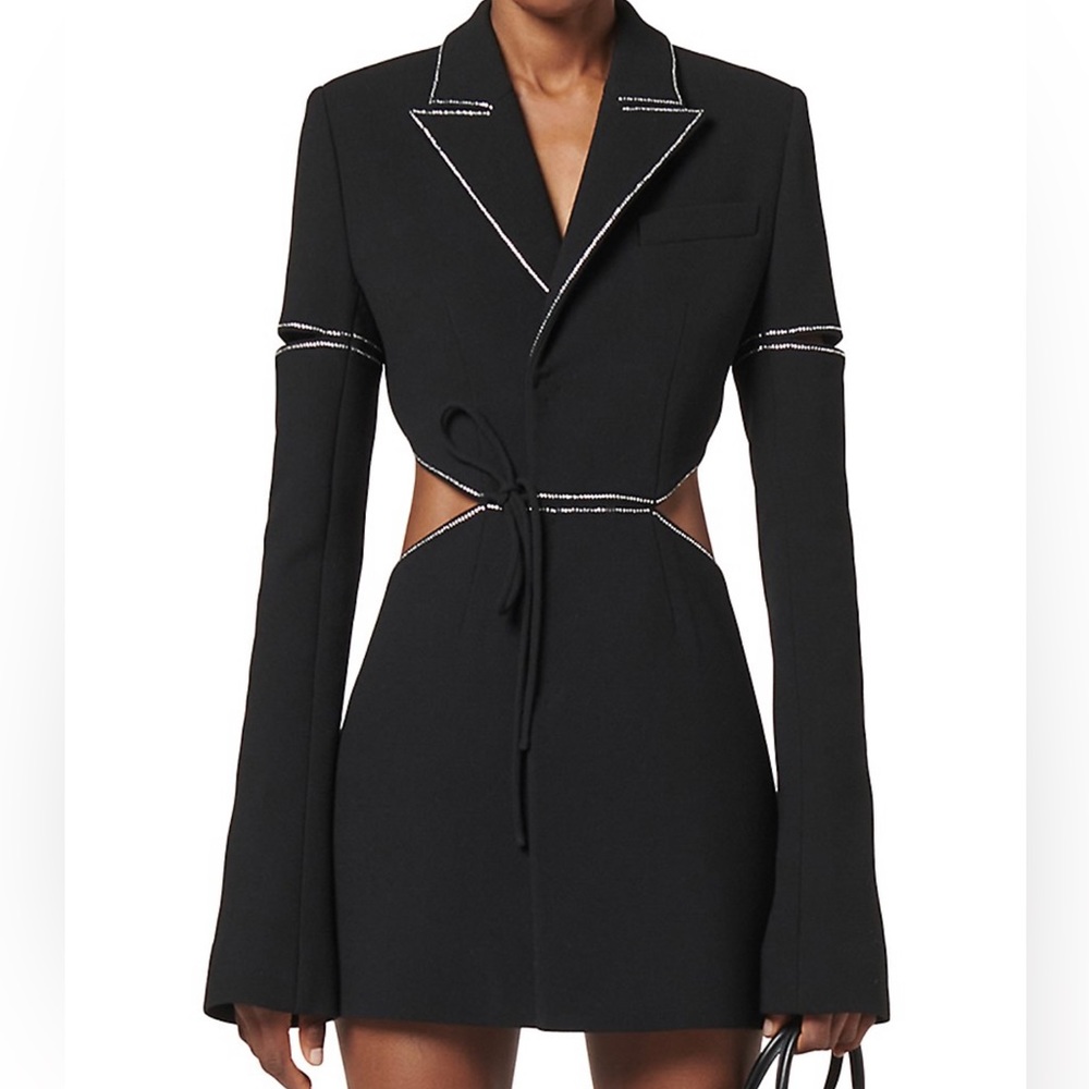 MACH & MACH blazer cutout mini dress worn once